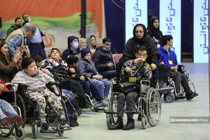 رویداد کوله های اراده کودکان معلول