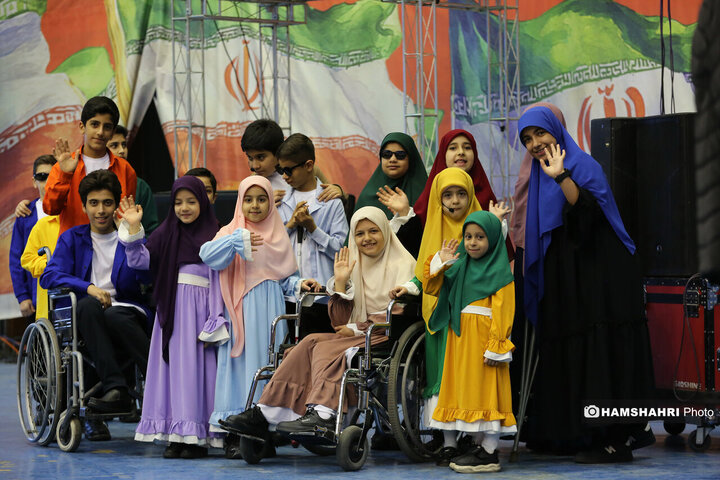 رویداد کوله های اراده کودکان معلول