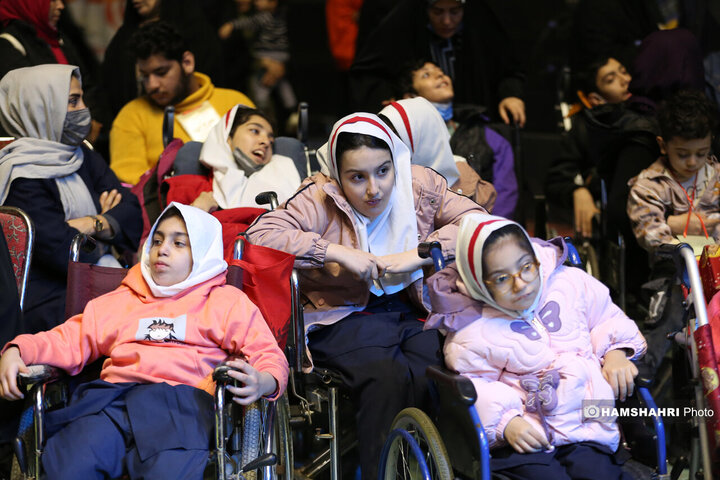 رویداد کوله های اراده کودکان معلول