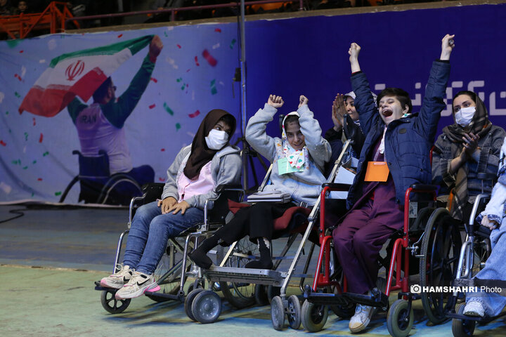 رویداد کوله های اراده کودکان معلول