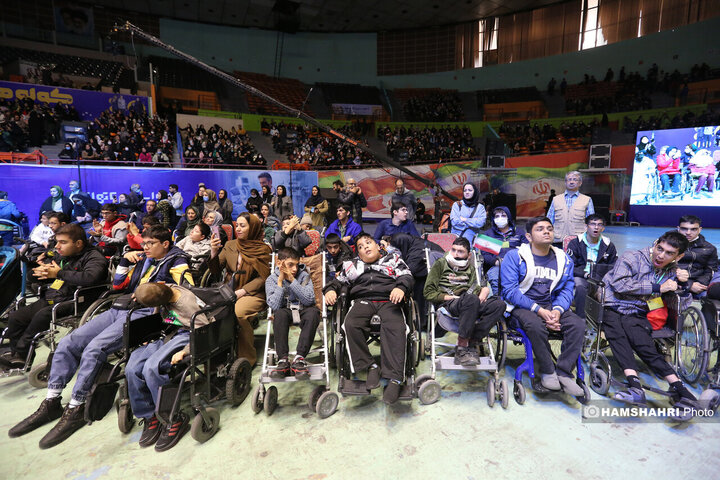 رویداد کوله های اراده کودکان معلول