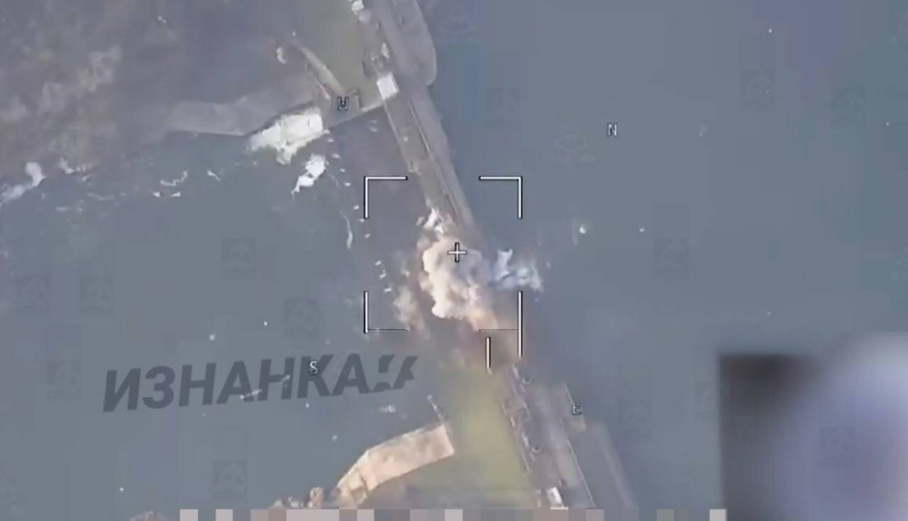 نقطه‌زنی باورنکردنی سامانه تورنادو روی تاج سد | تصاویر خاص از برخورد موشک به سد