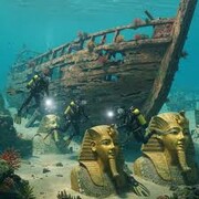 اسرار قایق مرموز گمشده فراعنه پس از دو هزار سال در اسکندریه