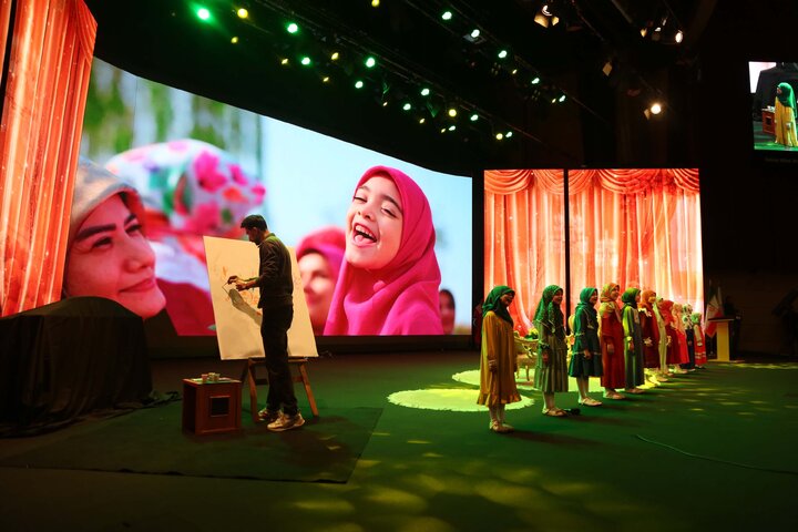 جشن بزرگ" زن جریان زندگی