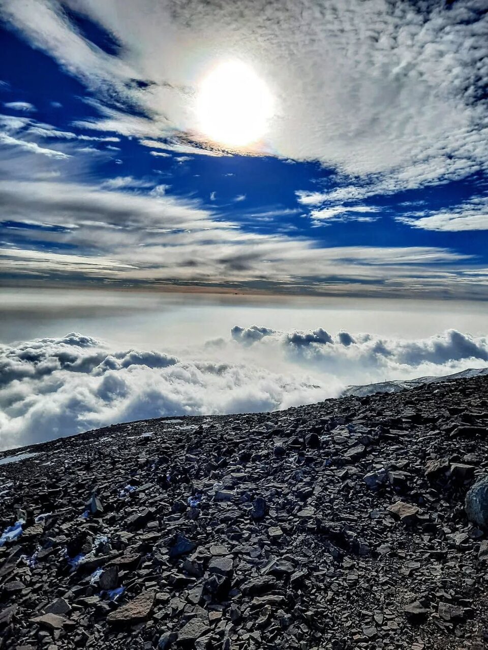 جدیدترین تصاویر از برف قله توچال تهران