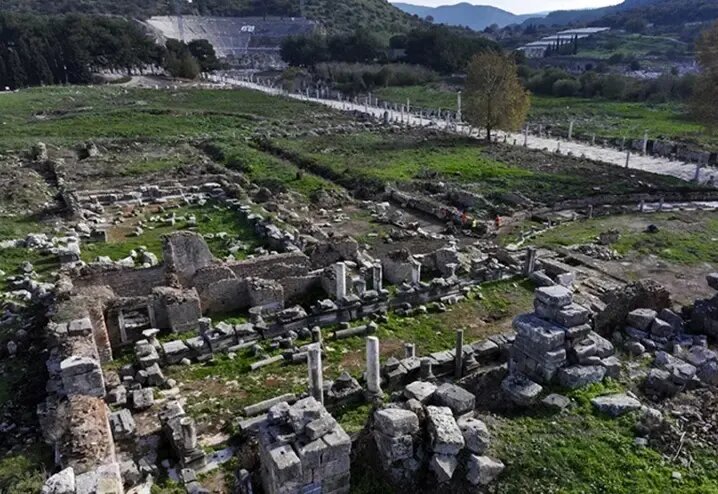 تندیس خدای مصری در حمام باستانی ترکیه چه میکرد؟