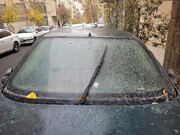 هم‌اکنون؛ شدت بارش باران در تهران را ببینید + ویدئو