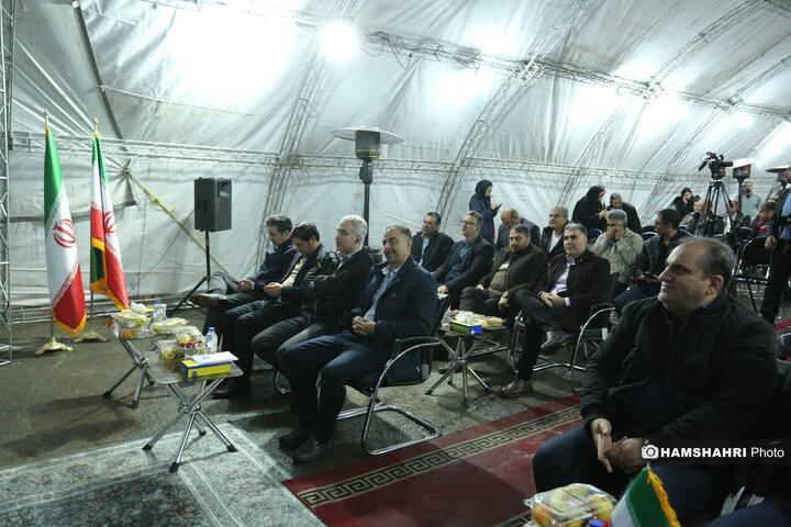 مراسم آغاز عملیات اجرایی پروژه پارکینگ و خدمات چند منظوره باغ وزیری