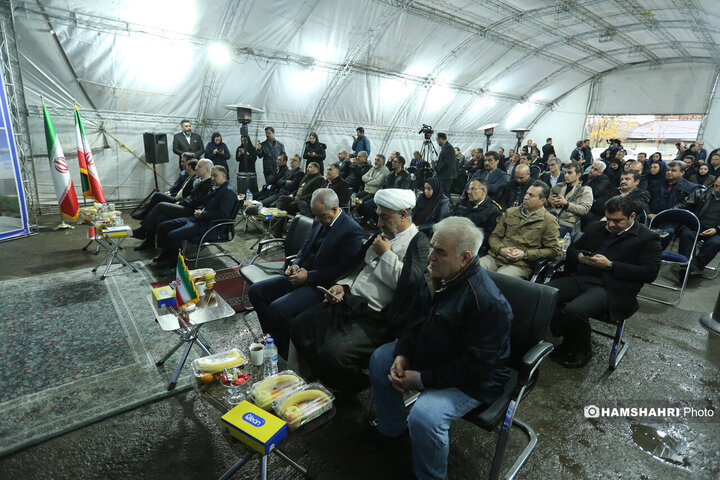 مراسم آغاز عملیات اجرایی پروژه پارکینگ و خدمات چند منظوره باغ وزیری