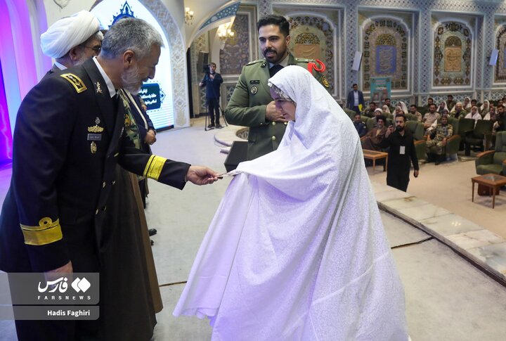 جشن ازدواج زوج‌های ارتشی