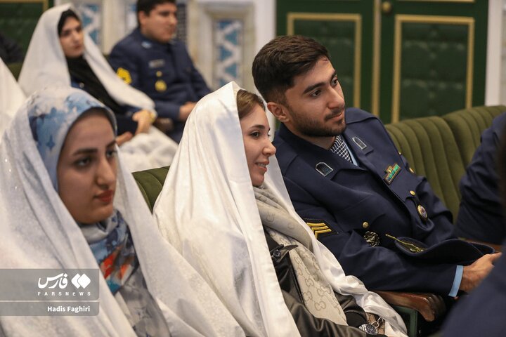 جشن ازدواج زوج‌های ارتشی