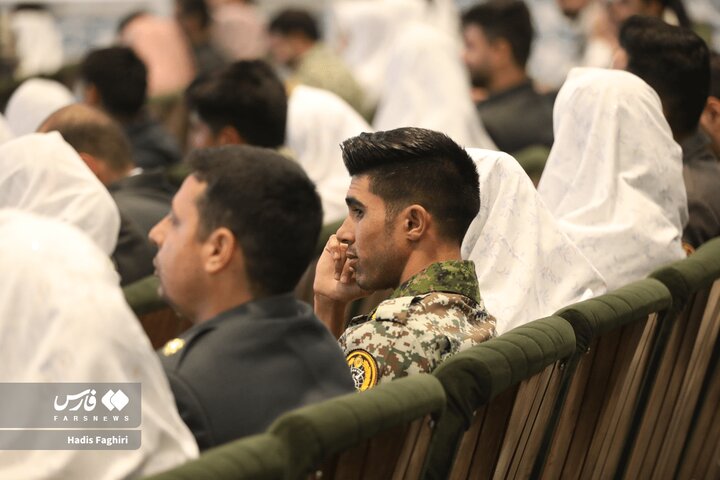 جشن ازدواج زوج‌های ارتشی