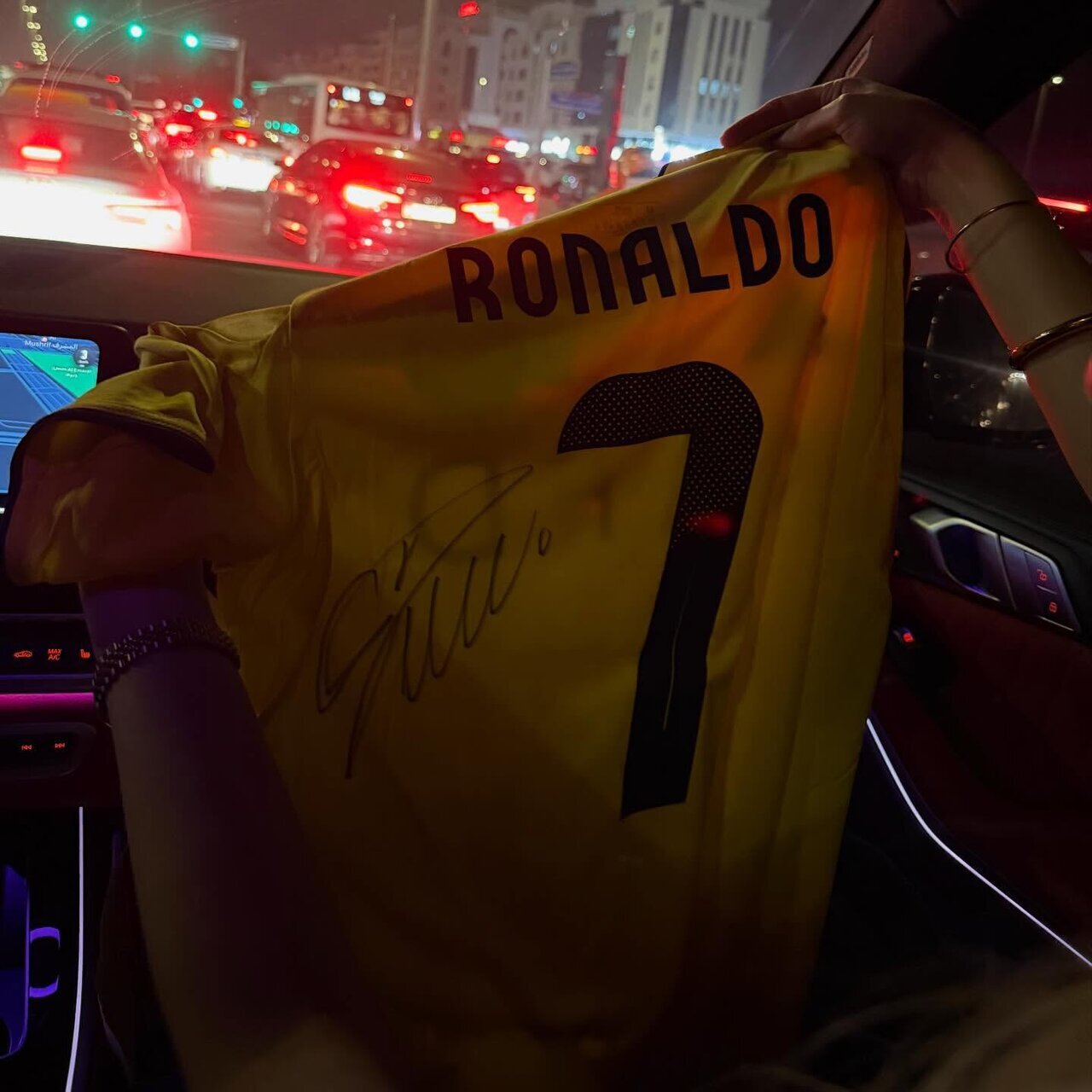 هدیه ویژه کریس رونالدو به شیدا مقصودلو + تصاویر