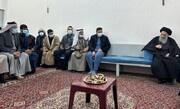 این مرجع تقلید شیعه پس از بهبودی، دیدارهای خود را از سر گرفتند