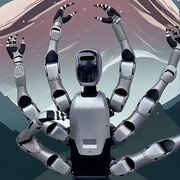 رونمایی از اولین روبات ۶‌ دست جهان