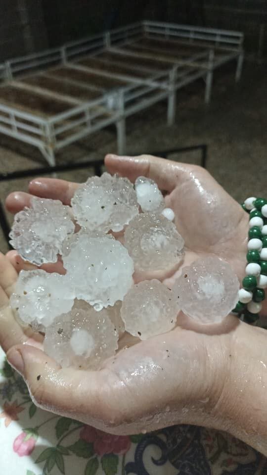 همشهری آنلاین – بارش تگرگ عجیب در یکی از شهرهای جنوبی