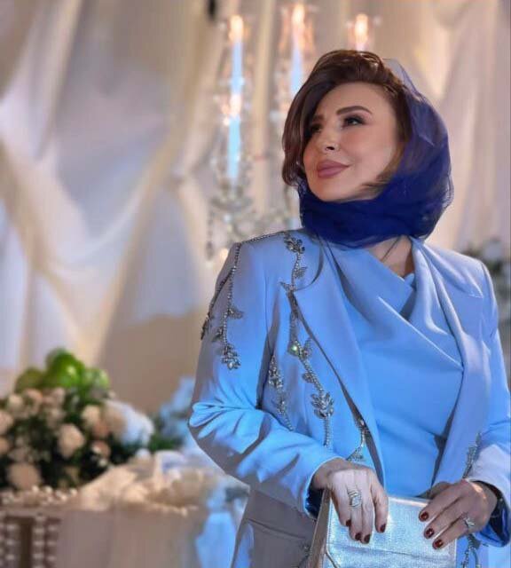 تصاویر تازه ای که خانم بازیگر از تیپ و استایلش در عروسی مریم مومن منتشر کرد