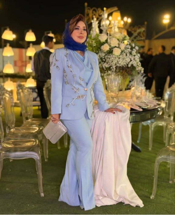 تصاویر تازه ای که خانم بازیگر از تیپ و استایلش در عروسی مریم مومن منتشر کرد