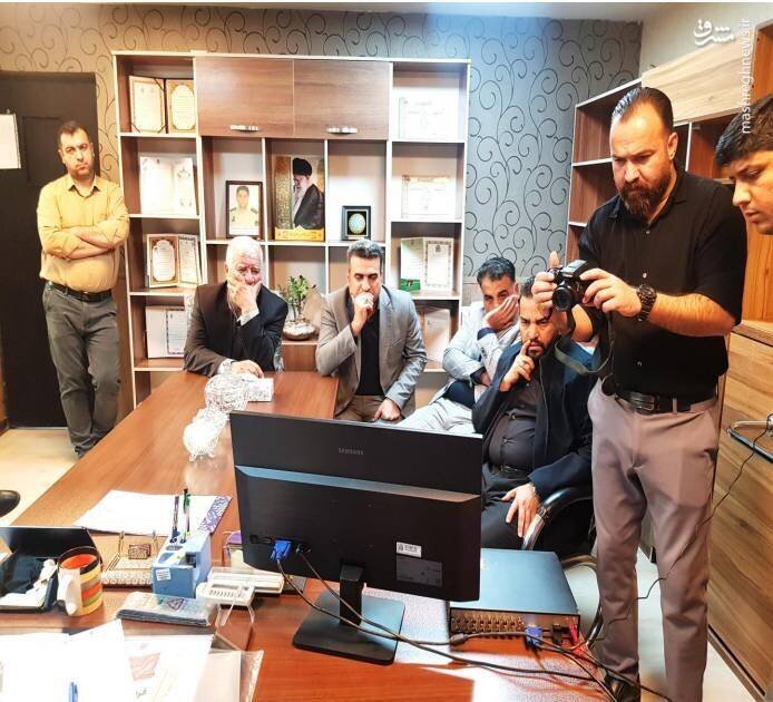 تصاویر حضور جواد علیکردی و همراهان در پلیس آگاهی | دیدن لحظه فوت خسرو علیکردی