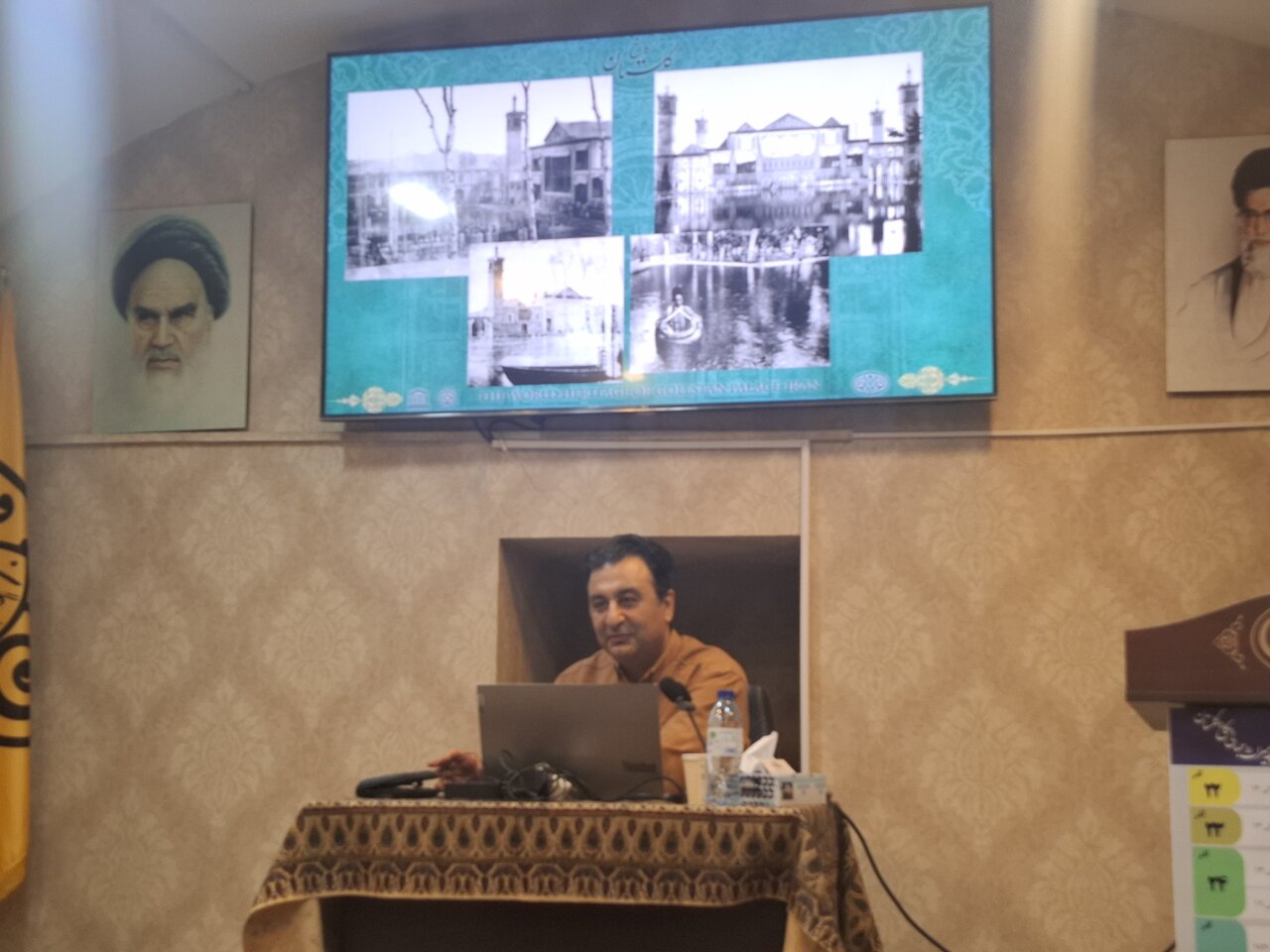 روزگاری  کاخ گلستان دریاچه داشت | بهسازی محور نهر قنات مقابل عمارت بادگیر