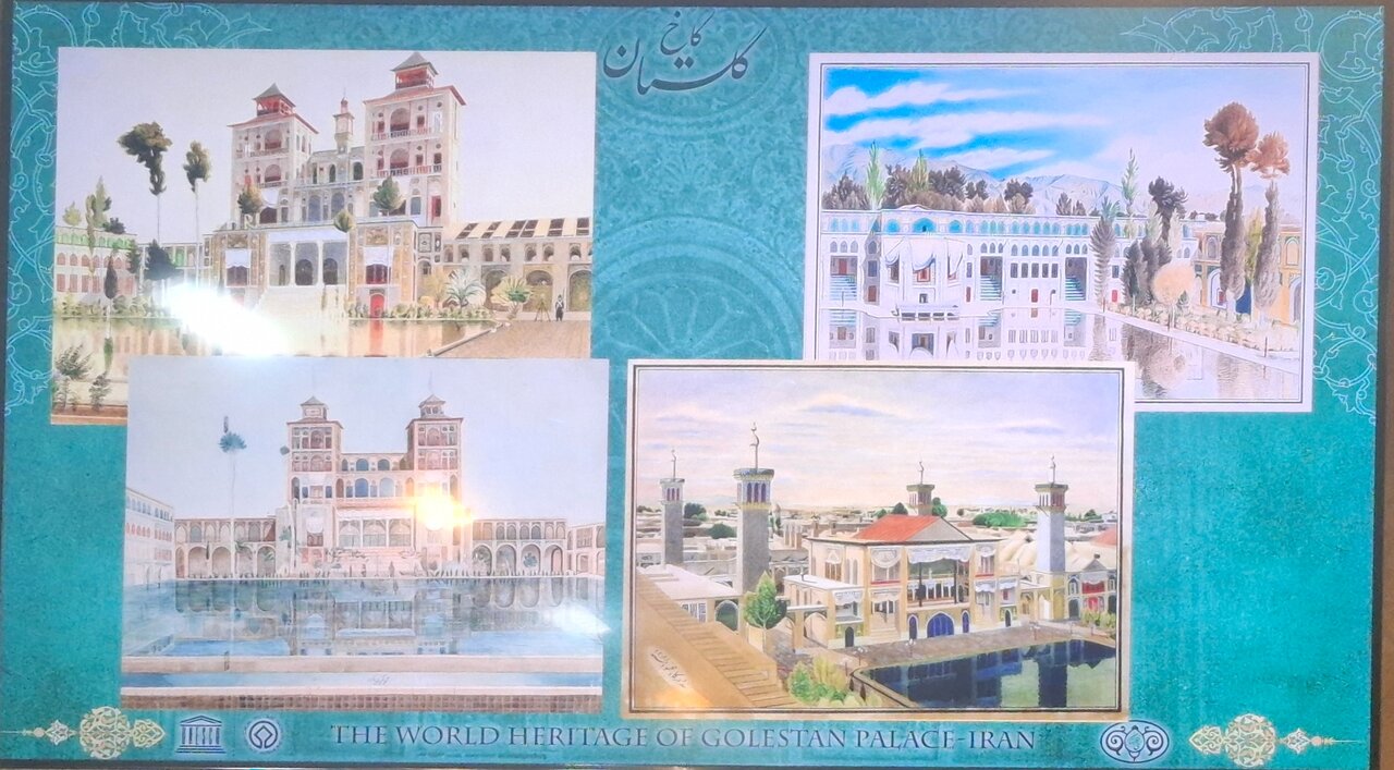 روزگاری کاخ گلستان دریاچه داشت | بهسازی محور نهر قنات مقابل عمارت بادگیر