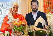 روز مادر در خانه بهرام رادان و مینا مختاری | تصاویر
