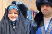 تصاویری از حضور پرحاشیه دختر و داماد پزشکیان در قزاقستان