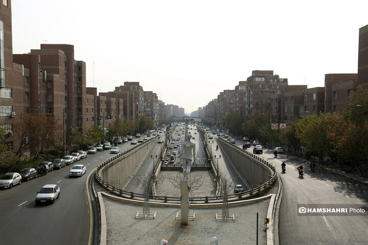 بهسازی بزرگراه نواب شامل حذف گاردریل و کندرو