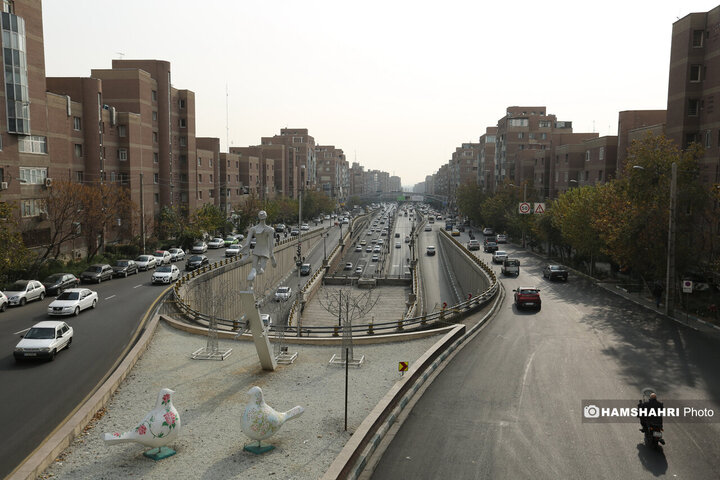 بهسازی بزرگراه نواب شامل حذف گاردریل و کندرو