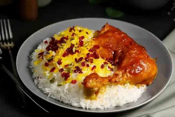 زرشکپلو با مرغ یلدایی ؛ دم انداختن مرغ بدون آب به سبک شف های حرفه ای