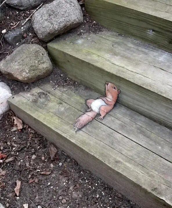 آثار هنری بامزه در خیابانهای جهان؛ از گدایی مرد نامرئی تا پارکینگ تمساح | عکس