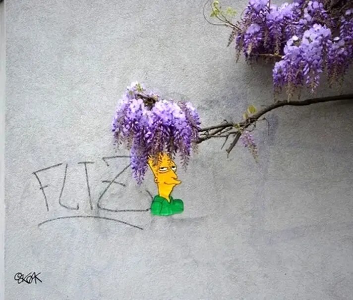 آثار هنری بامزه در خیابان‌های جهان؛ از گدایی مرد نامرئی تا پارکینگ تمساح | عکس