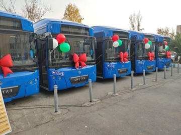 نوسازی ناوگان اتوبوس‌رانی تهران تا ۳۰۰۰ دستگاه