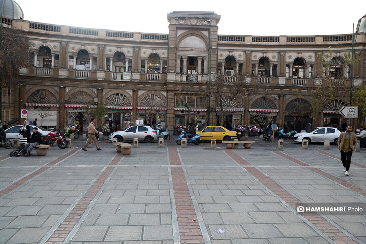 کاموا فروشی های میدان حسن اباد