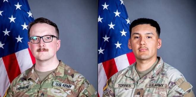 عکس ۲ سرباز آمریکایی کشته‌شده در سوریه منتشر شد