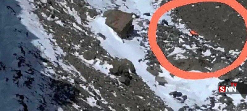 تصویری از پیکر بی جان بانوی کوهنورد در «کافر دره» دماوند