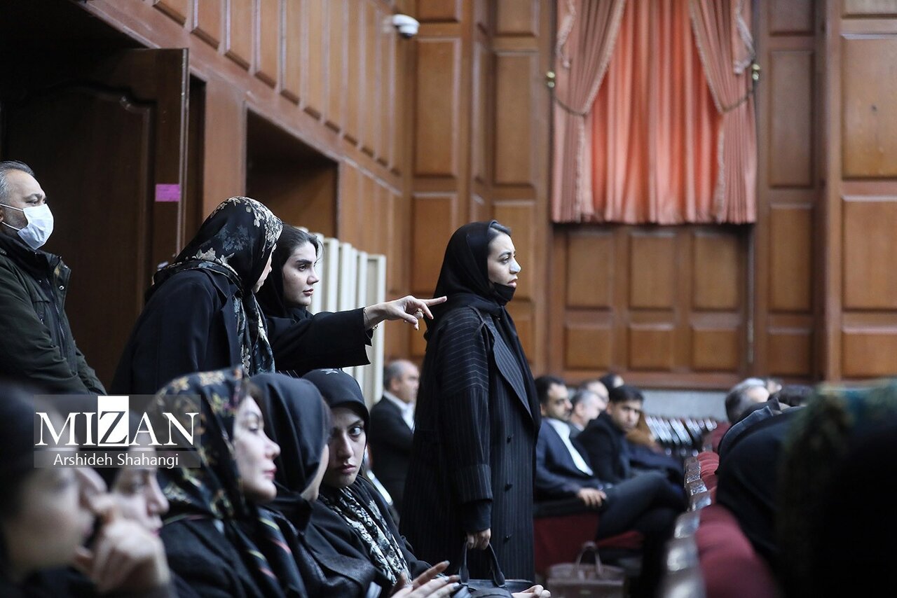 مریم رجوی در دادگاه منافقین