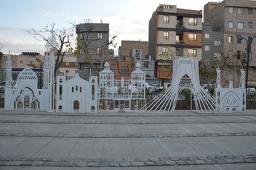 جلوه های هنری جدید برای باغ راه در آستانه افتتاح