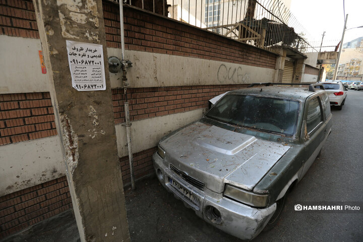 طرح جمع‌آوری خودروهای رها شده در معابر شهری تهران آغاز شد