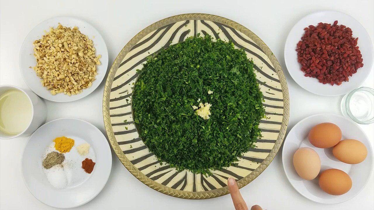 کوکو سبزی ؛ عطر سبزی های تازه در ساده ترین غذای ایرانی