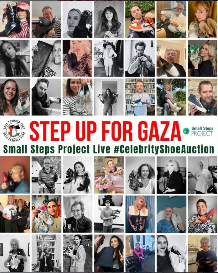 همشهری آنلاین – سلبریتی‌های جهان کفش های خود را برای کودکان غزه به حراج گذاشتند