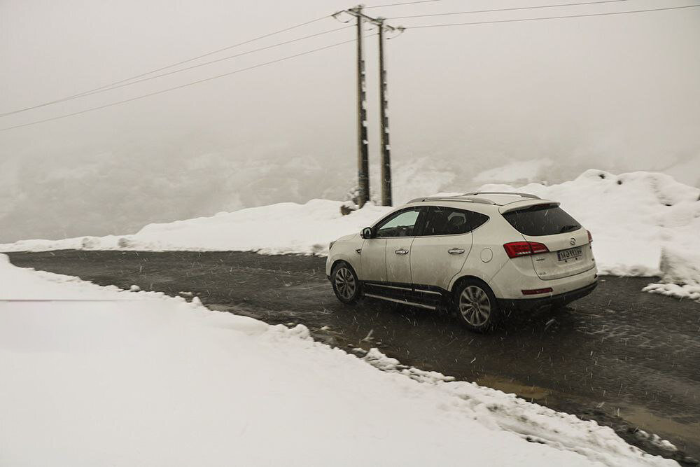 بارش برف  / گیلان / زمستان / سرما