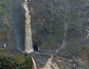 وضعیت عالی سرچشمه دز پس از بارش‌ها؛ آبشارهای بی‌شمار را ببینید