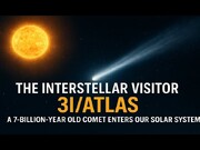 مسافری از جهانی دیگر | دنباله‌داری که از منظومه شمسی می‌گریزد