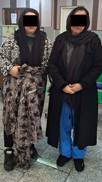 دستگیری باند زنان سارق در بهشت زهرا + عکس