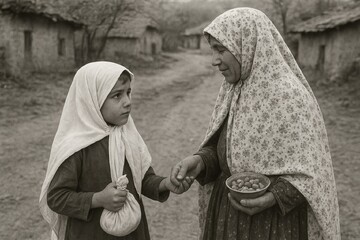 فیلم | قاشق‌زنی عجیب کنی‌ها در شب چله