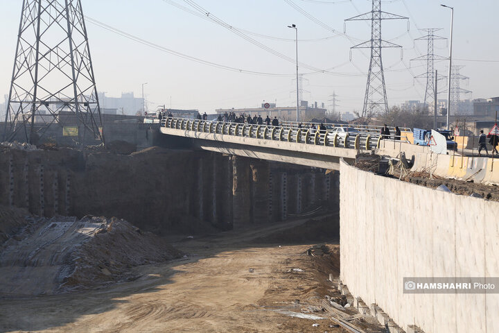 بهره برداری از فاز دوم بزرگراه شهید بروجردی