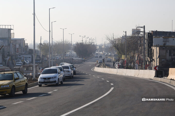 بهره برداری از فاز دوم بزرگراه شهید بروجردی