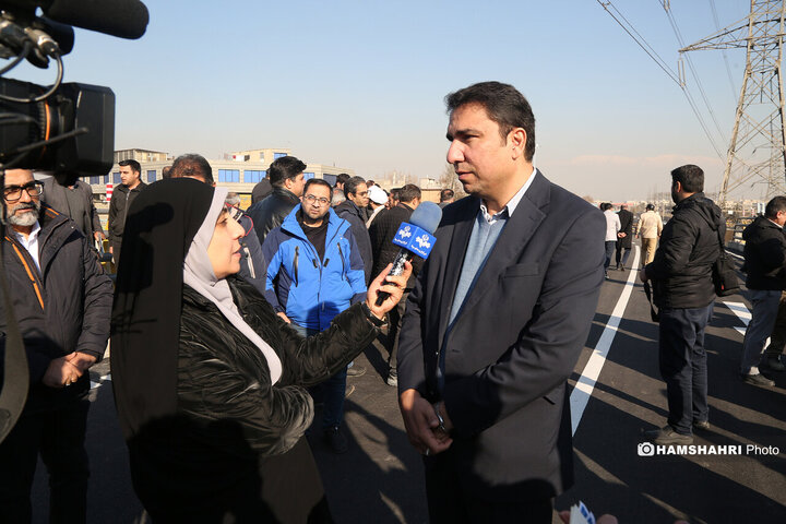 بهره برداری از فاز دوم بزرگراه شهید بروجردی