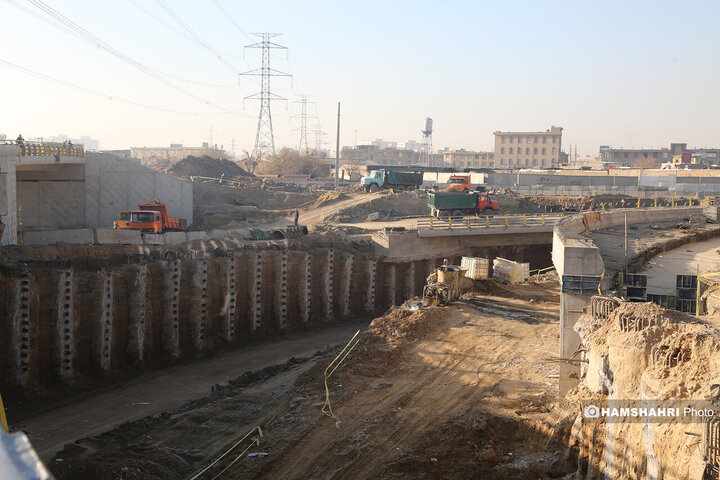 بهره برداری از فاز دوم بزرگراه شهید بروجردی